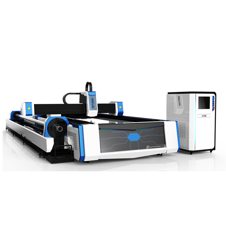 Fiber Laser Cutting Machine Open Tybe With Tube Cutting
